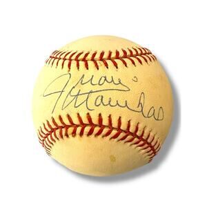 Juan Marichal Signed Rawlings OML Baseball Giants Autograph MLB HOF 83